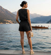 Short de Linho preto