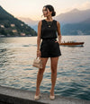 Short de Linho preto