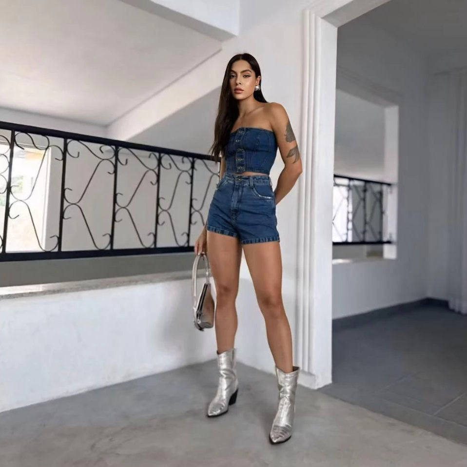 Short Jeans Blue - Coleção Essênce